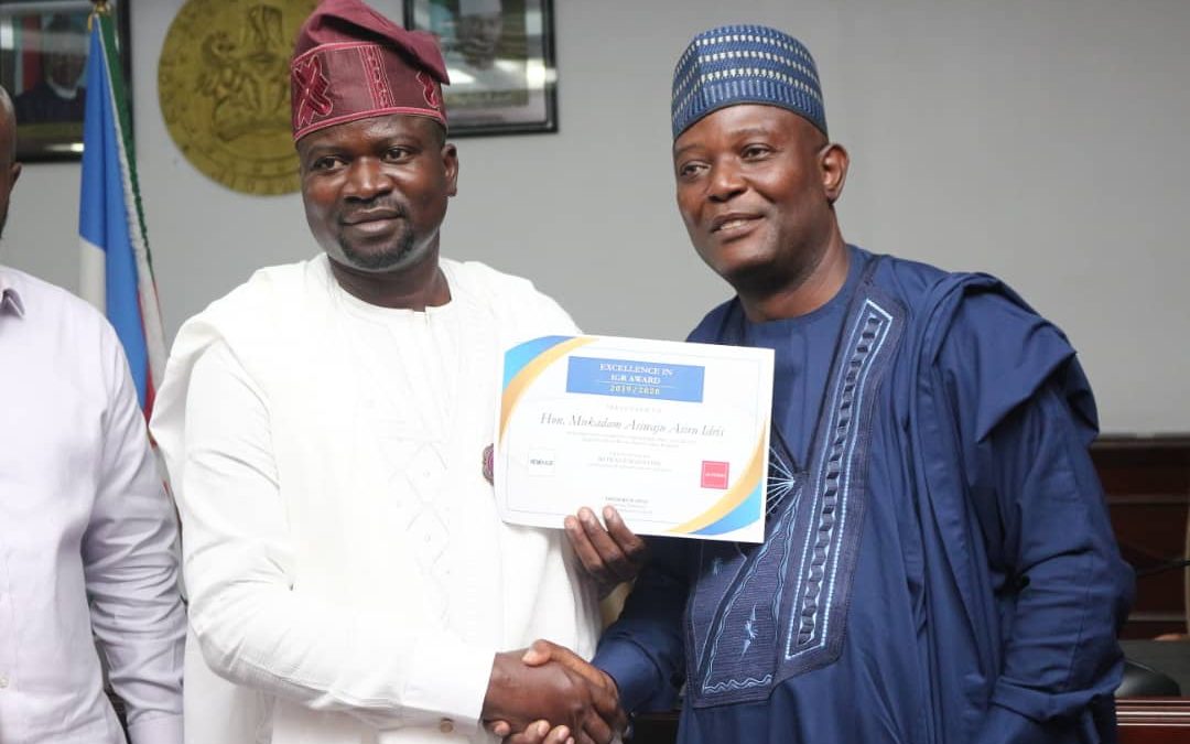 KGIRS IMC CHAIRMAN RECEIVES AWARD FROM ALFORD CONFERENCES LTD. IN COLLABORATION WITH JOINT TAX BOARD (JTB).