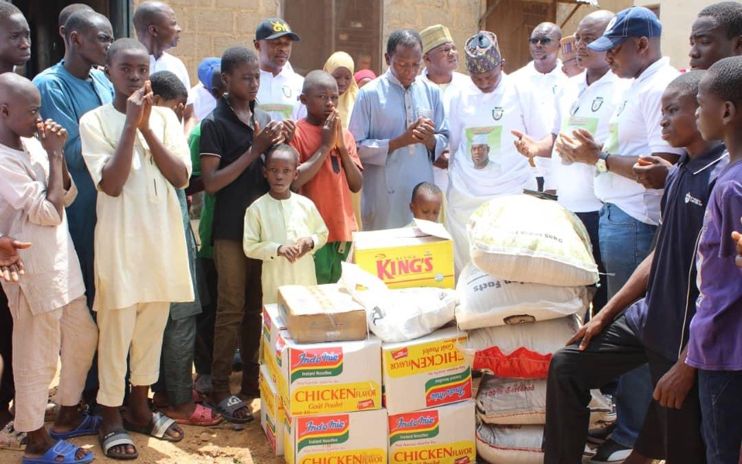 KGIRS DONATES FOOD ITEMS TO ORPHANS,WIDOWS IN KOGI