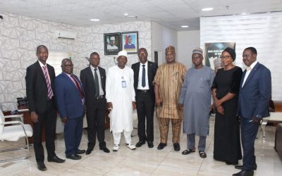 KGIRS ACTING  EXECUTIVE CHAIRMAN RECEIVES THE CHAIRMAN OF KG-RAT AND MEMBERS